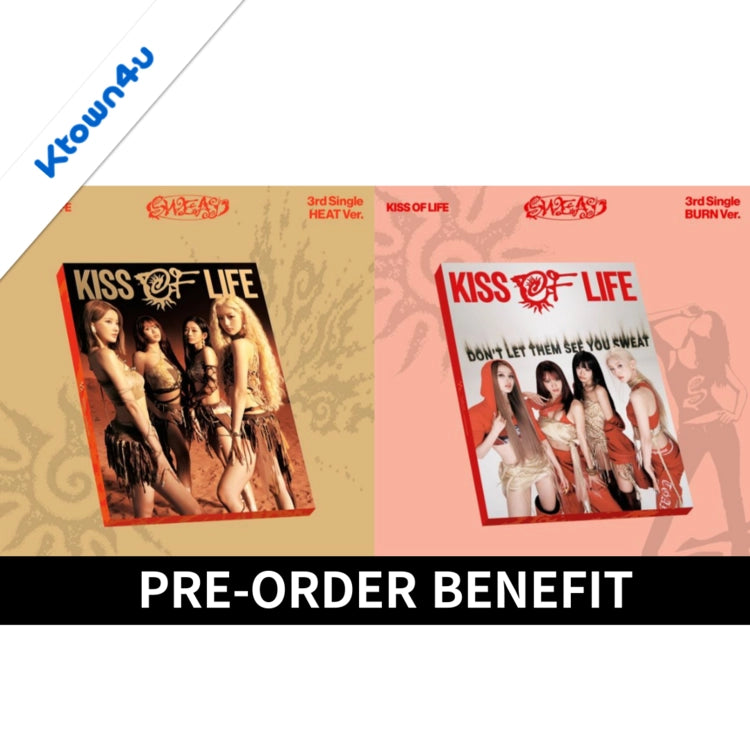 (POB) KISS OF LIFE - SWEAT (Random Ver.)
