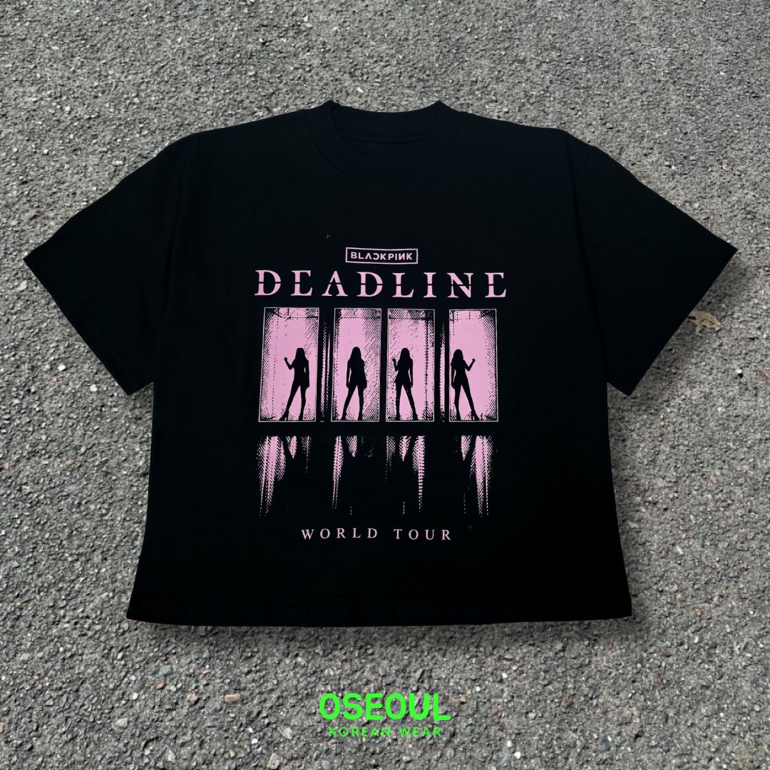 Playera BLACKPINK (DEADLINE) - BOXY FIT