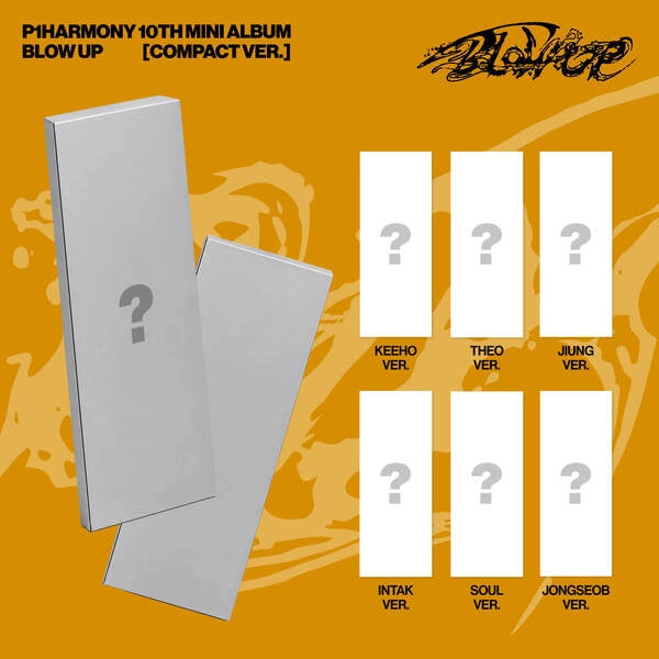 (PRE-ORDEN) P1Harmony - BLOW UP (Compact Ver. - Random Cover)