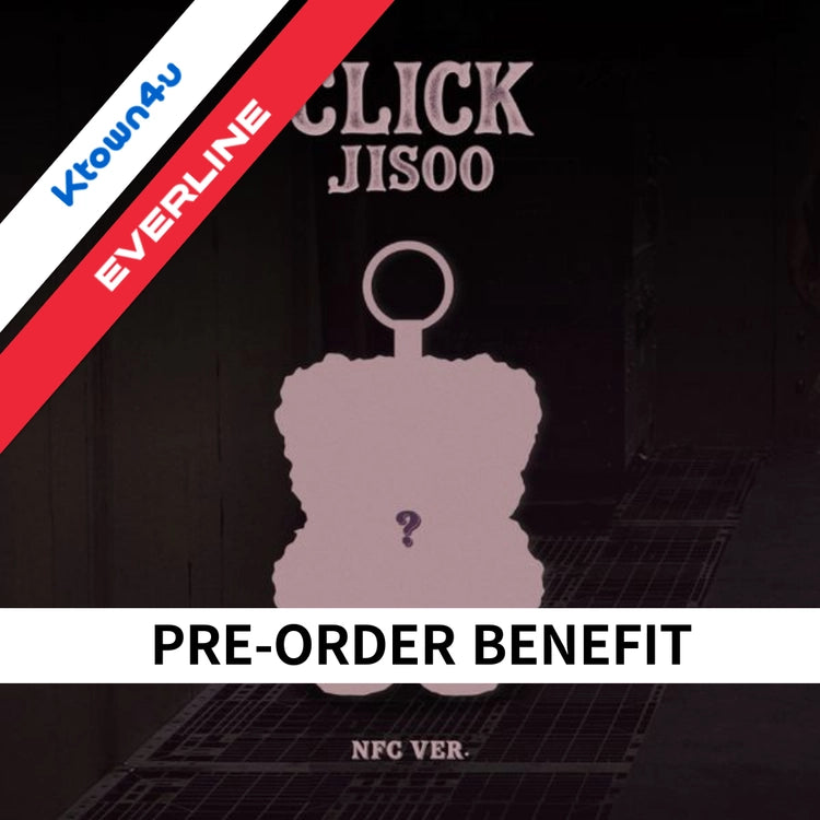 (POB) JISOO - CLICK (CLICK BABY BEAR NFC VER.)