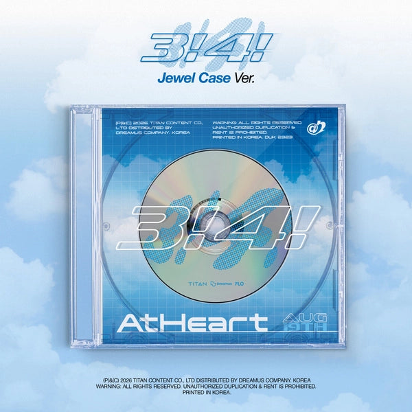 (PRE-ORDEN) AtHeart - 3!4! (Jewel Case Ver.)