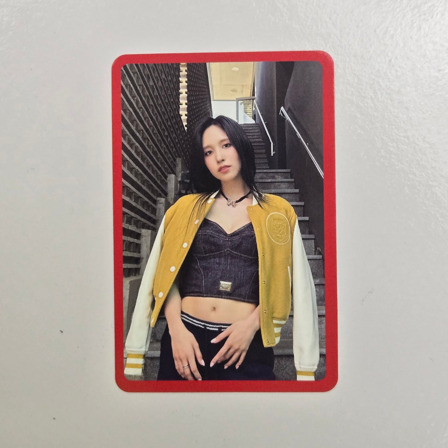 Twice Mina Photocard - Strategy Step1 Pre-order Benefit