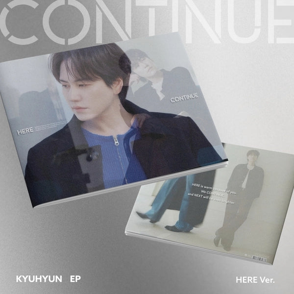 (PRE-ORDEN) KYUHYUN - EP Album [CONTINUE]  (HERE Ver.)