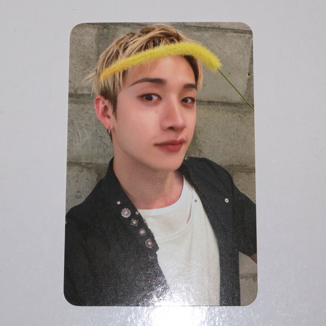 STRAY KIDS Bangchan Photocard - This & That (Concert POB SOUNDWAVE Week 1 - & Ver.)
