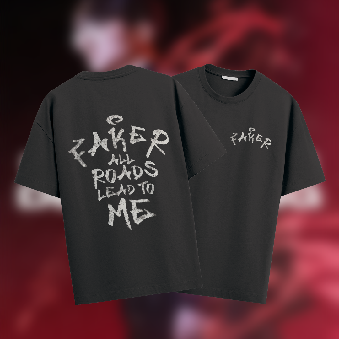 Playera T1 - FAKER (Entrega Inmediata)
