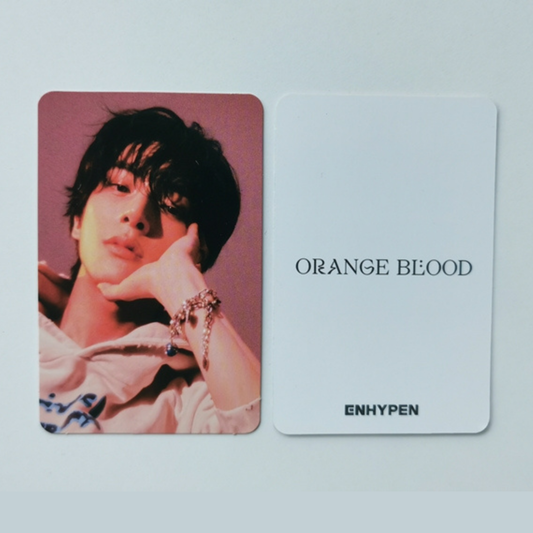 Enhypen Jake Photocard - ORANGE BLOOD MUSICKOREA POB