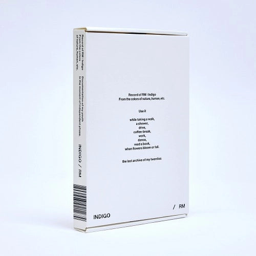 RM (BTS) - [Indigo] (Book Edition) ENTREGA INMEDIATA