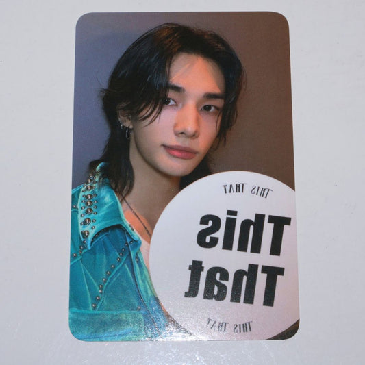 STRAY KIDS Hyunjin Photocard - This & That (SOUNDWAVE)