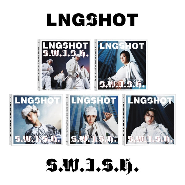 (PRE-ORDEN) LNGSHOT - EP [S.W.I.S.H.] (Standard Ver.)
