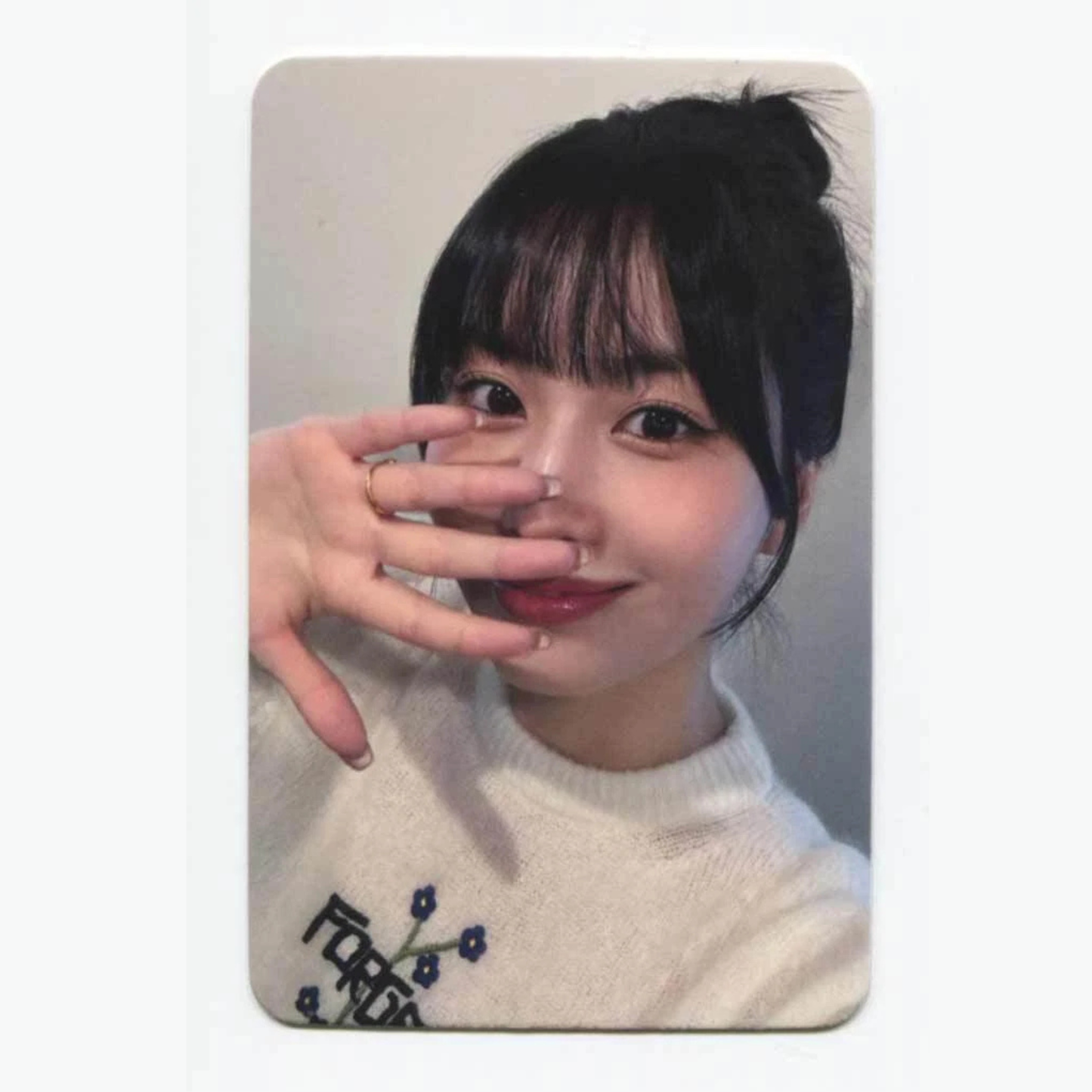 Twice Momo Photocard - With YOU-th  (Music Korea POB)