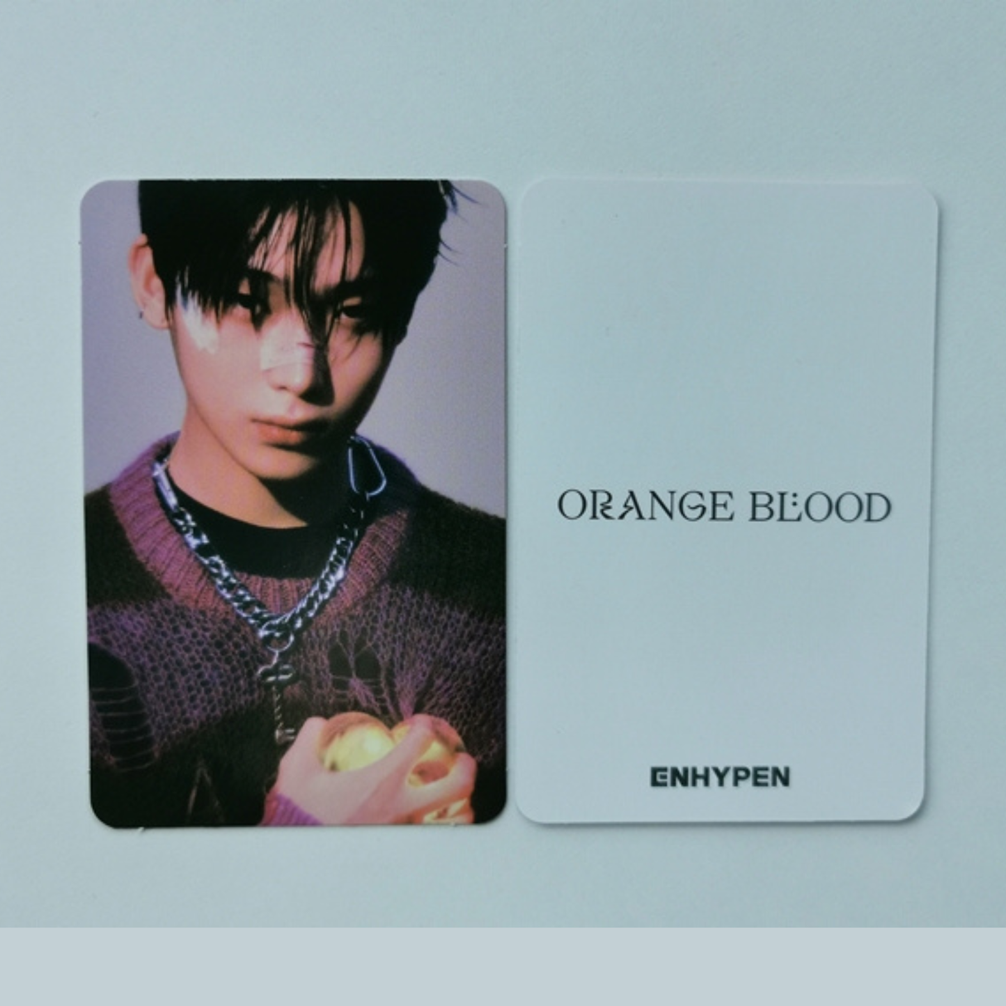 Enhypen Sunoo Photocard - ORANGE BLOOD MUSICKOREA POB