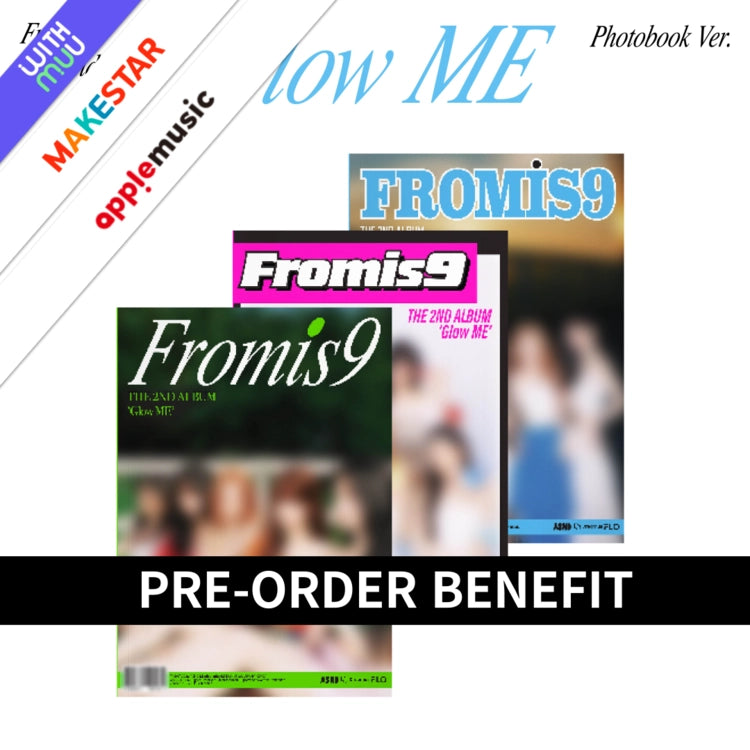 (POB) fromis_9 - Glow ME [Photobook Ver. - Random Cover]