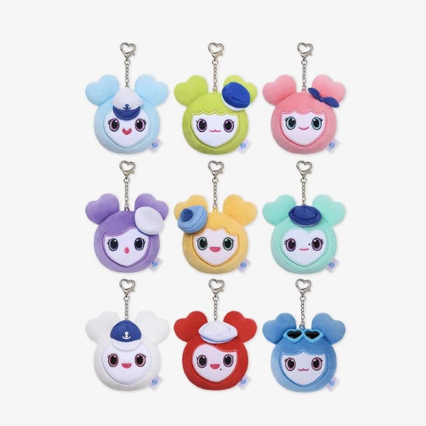 (PRE-ORDEN) TWICE - [2026 TWICE THIS IS FOR WORLD TOUR FINALE in SEOUL] LOVELY FACE KEYRING MARINE Ver.