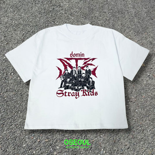 Playera Stray Kids "dominATE" - BOXY FIT
