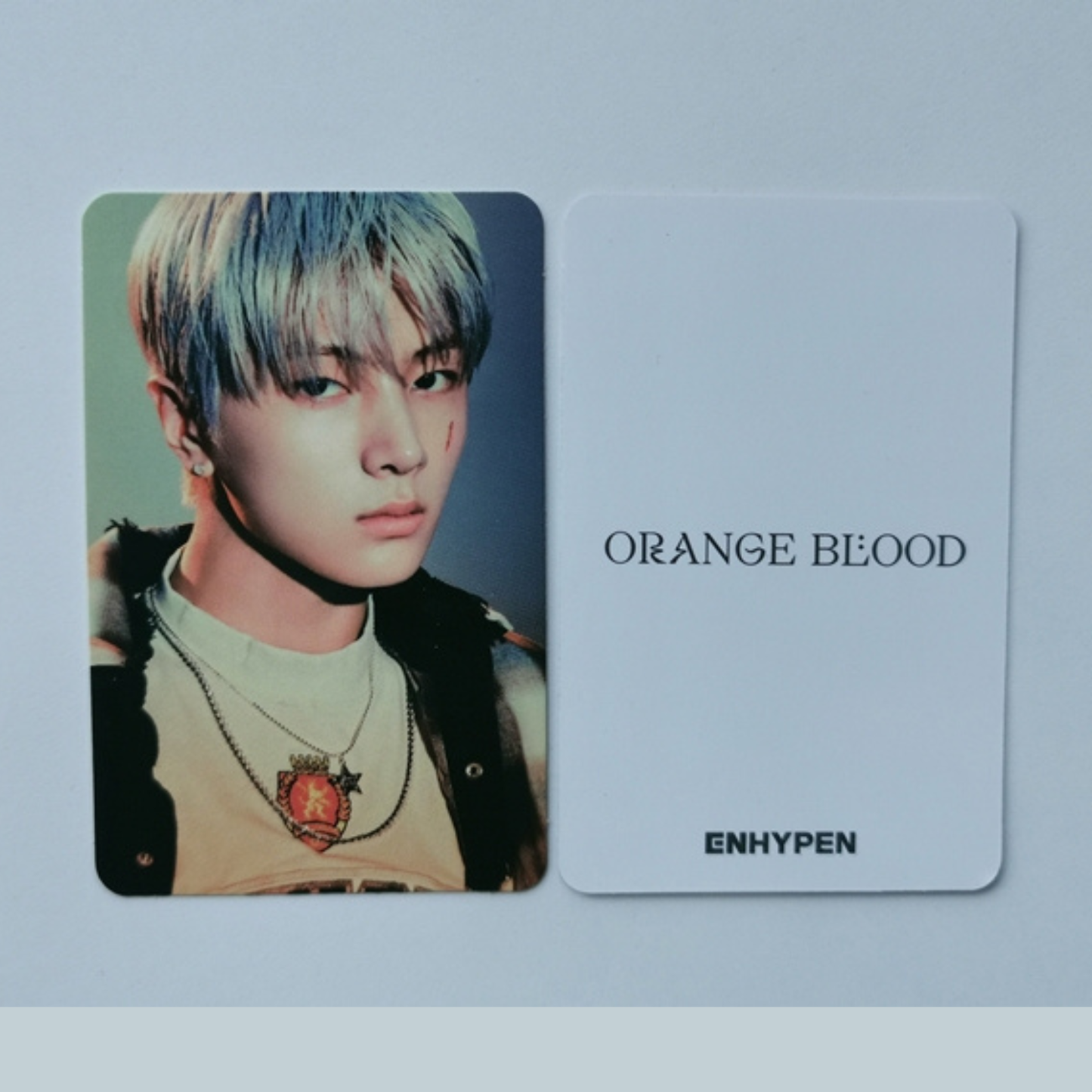Enhypen Jay Photocard - ORANGE BLOOD MUSIC KOREA POB