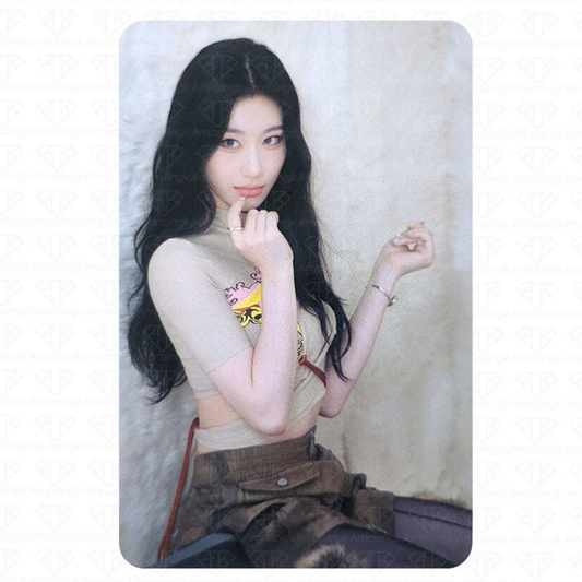 ITZY Chaeryeong Photocard - CHESIRE (MusicKorea POB)