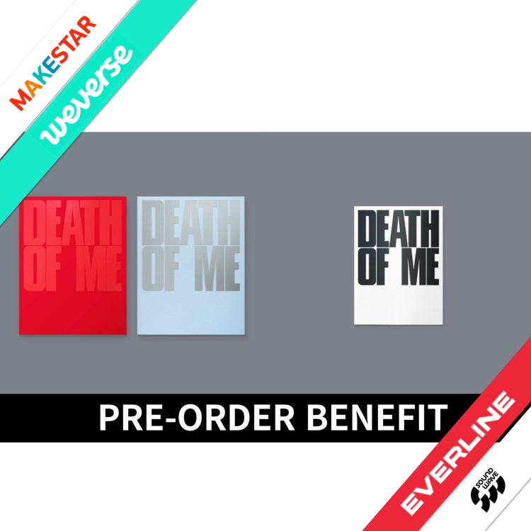 (POB) EVAN - DEATH OF ME (2EA) + (Weverse Albums ver.)