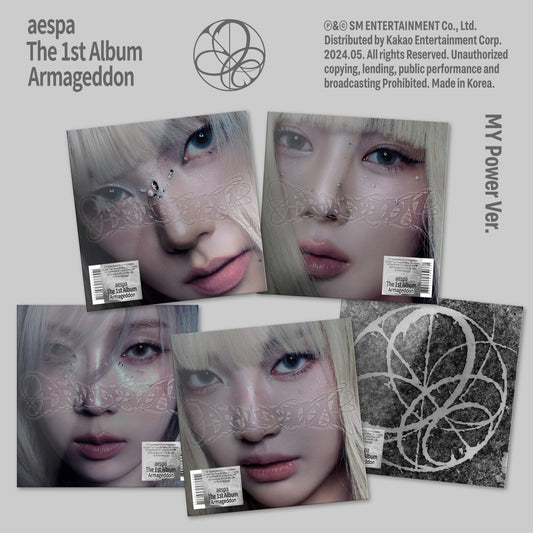aespa – Armageddon [MY Power Ver. – Giselle Cover] (ENTREGA INMEDIATA) + Photocard