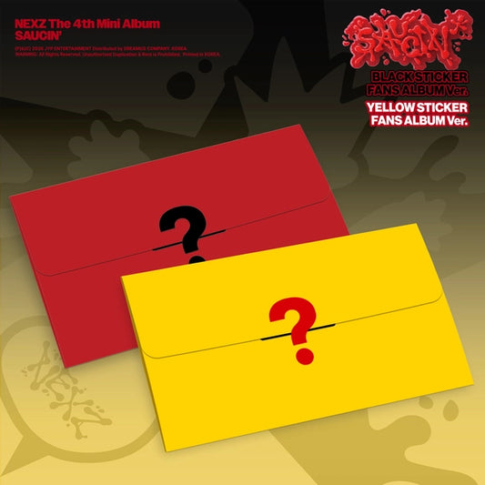 (PRE-ORDEN) NEXZ - SAUCIN' [STICKER FANS ALBUM Ver. - Random Cover]