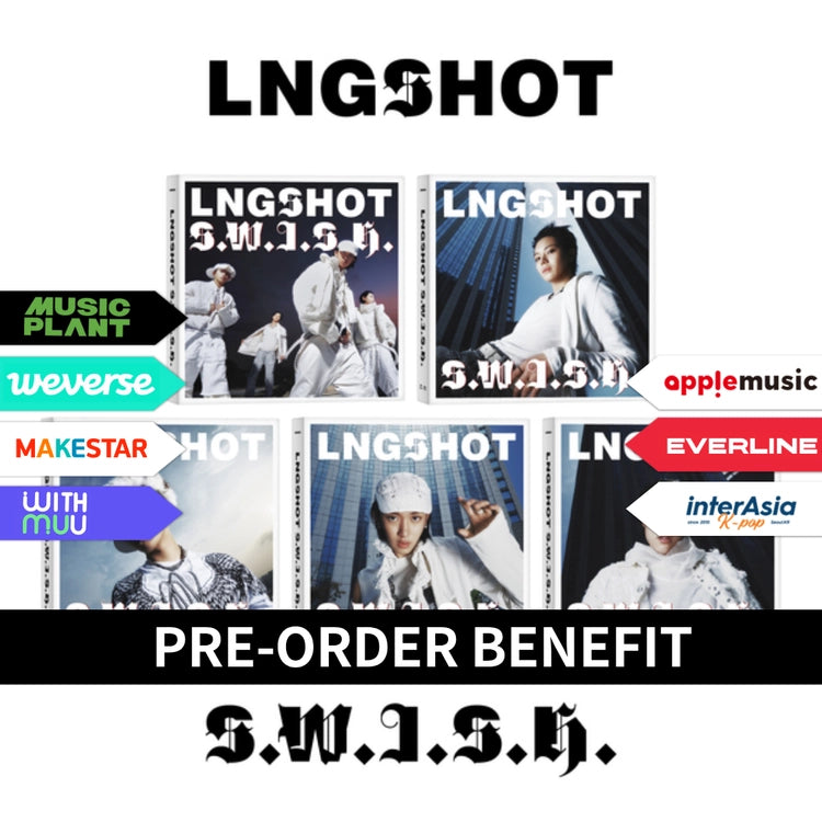 (POB) LNGSHOT - EP [S.W.I.S.H.] (Standard Ver. - Random Cover)