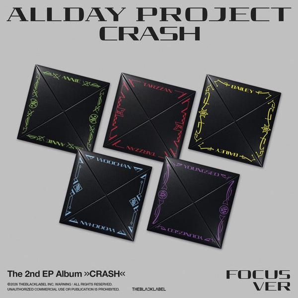 (PRE-ORDEN) ALLDAY PROJECT - CRASH [Focus Ver. - Random Cover]