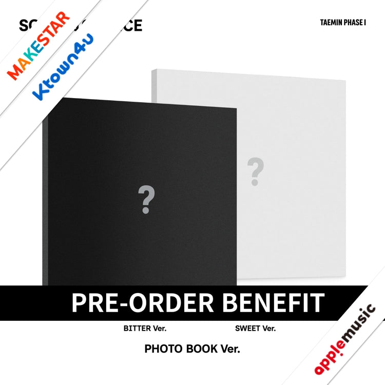 (POB) TAEMIN (SHINee) - PHASE I : Soft Violence [Photobook Ver. - Random Cover]