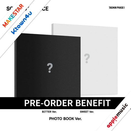 (POB) TAEMIN (SHINee) - PHASE I : Soft Violence [Photobook Ver. - Random Cover]