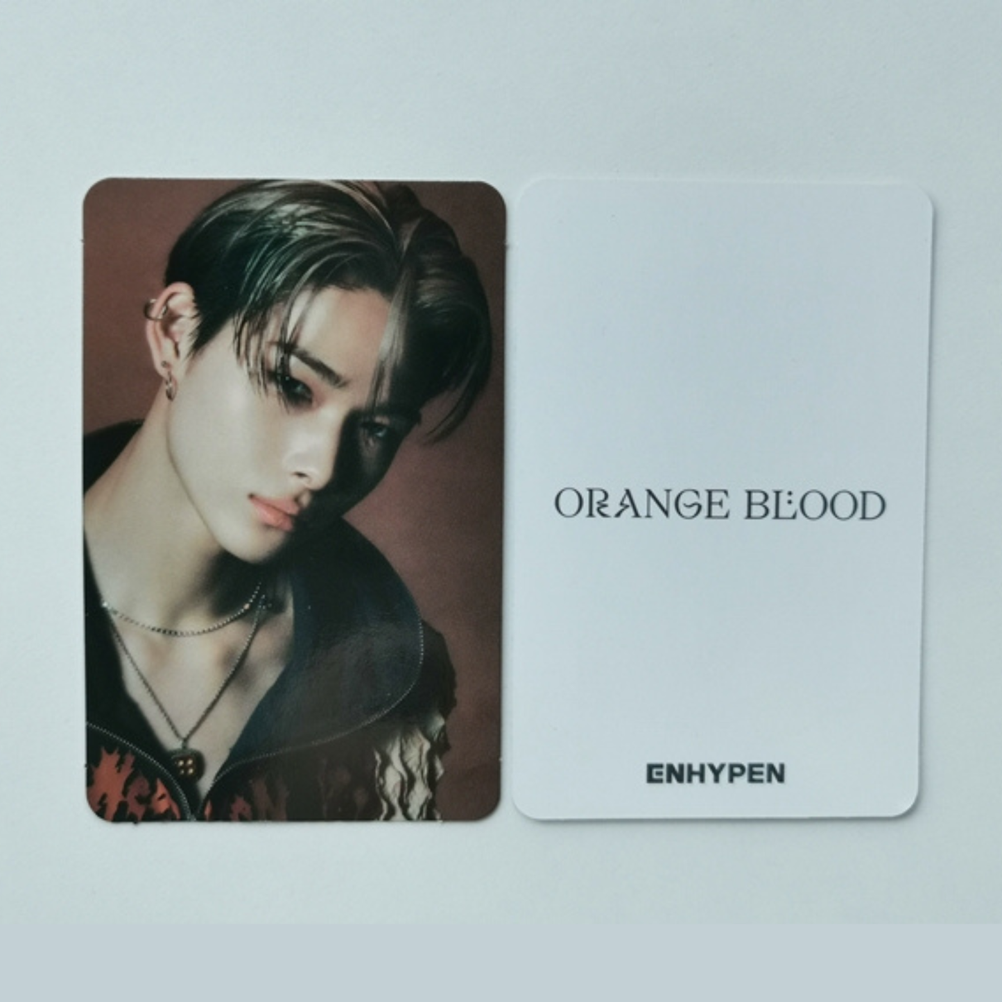 Enhypen NI-KI Photocard - ORANGE BLOOD MUSICKOREA POB
