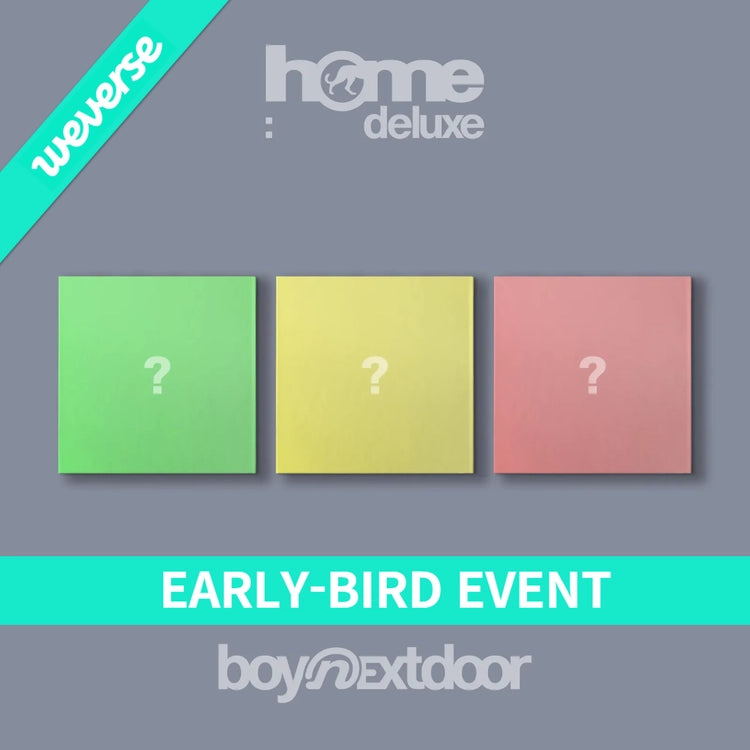 (EARLY BIRD POB) BOYNEXTDOOR - 1st Studio Album Repackage [HOME: DELUXE] (Random Ver.)