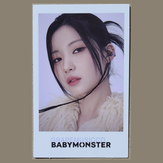 BABYMONSTER Asa Photocard - BABYMONS7ER (Weverse Shop POB)