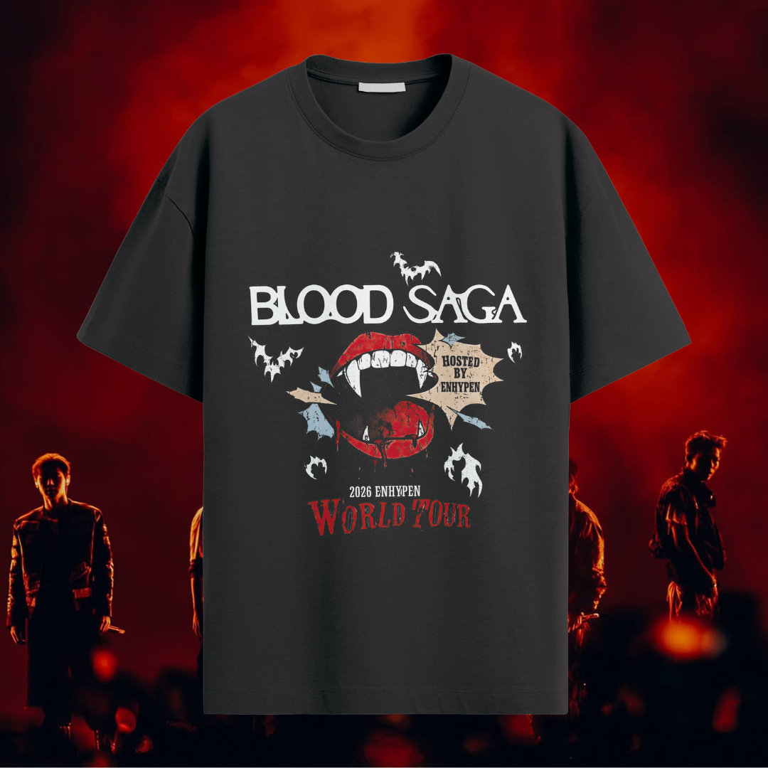 Playera Enhypen - BLOOD SAGA (Entrega Inmediata)