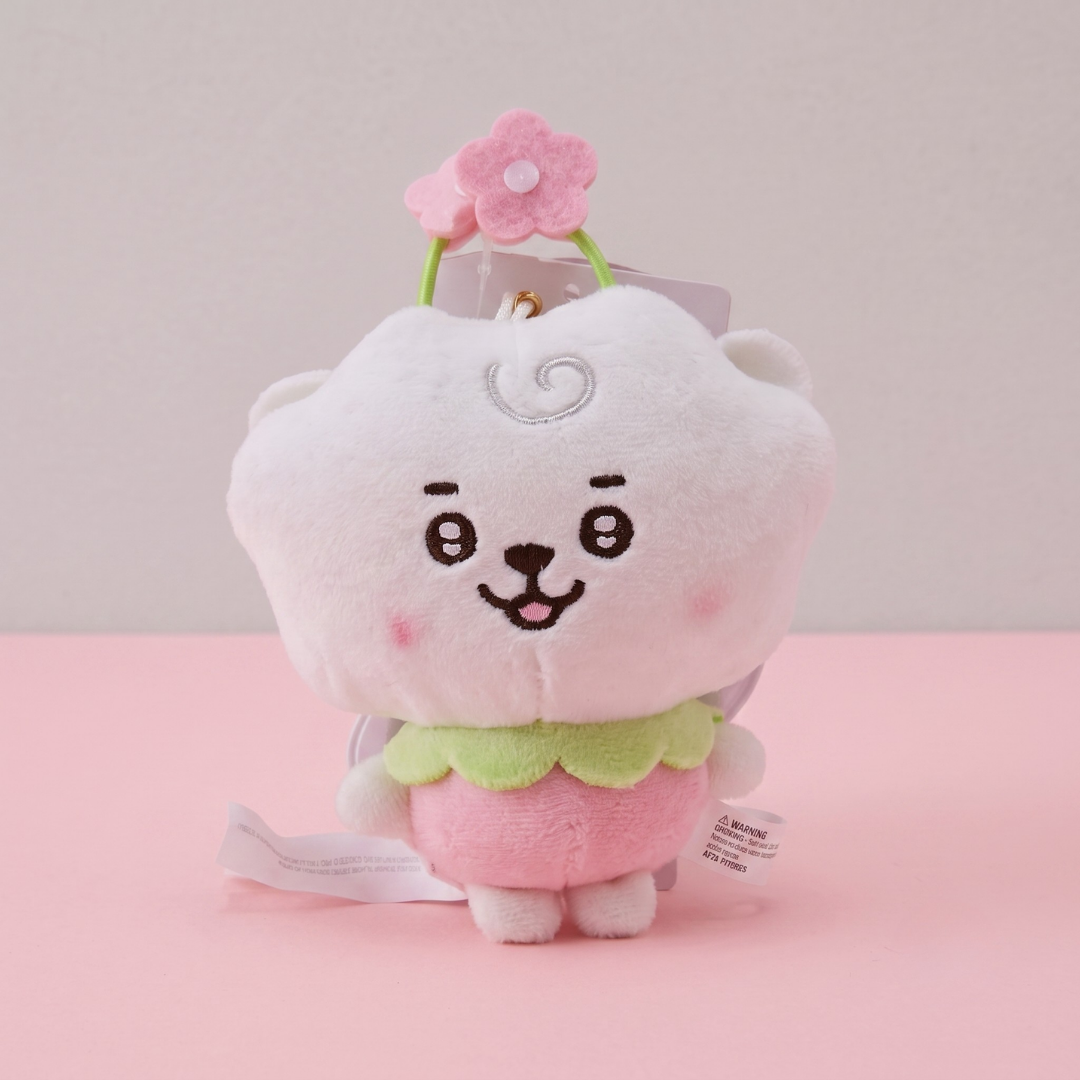 BT21 Baby Spring Fairy Plush Keyring (FANMADE) Entrega Inmediata