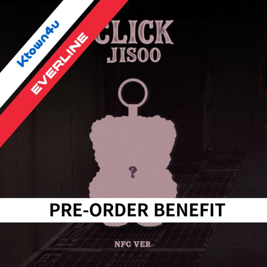 (POB) JISOO - CLICK (CLICK BABY BEAR NFC VER.)