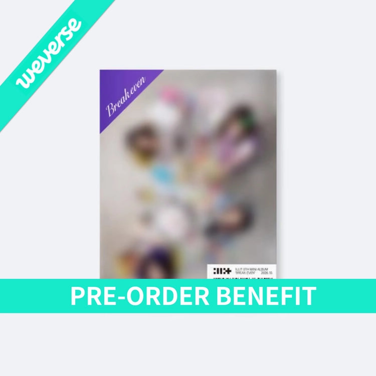 (POB) ILLIT - BREAK EVEN [Weverse Albums ver.]