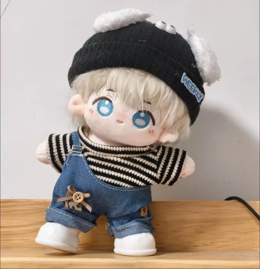 Ropa para peluches de 20cm con gorra