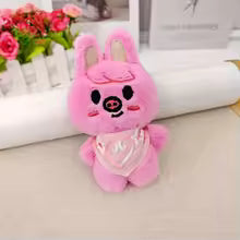Stray Kids SKZOO - 5’clock keyring peluche fanmade (10cm – 13cm) ENTREGA INMEDIATA