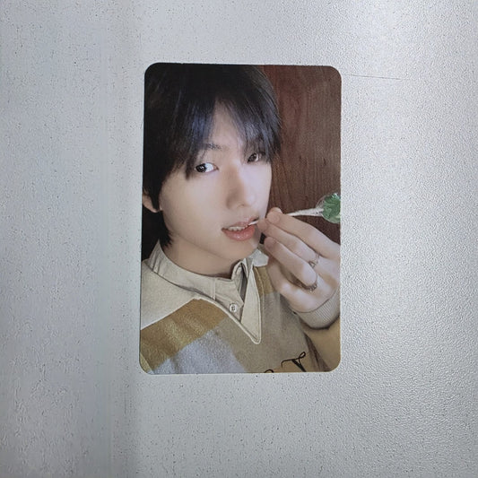NCT DREAM Jisung Photocard - Pink Christmas Collection 2023