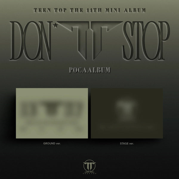 (PRE-ORDEN) TEEN TOP - DON’T STOP (POCAALBUM - Random Cover)