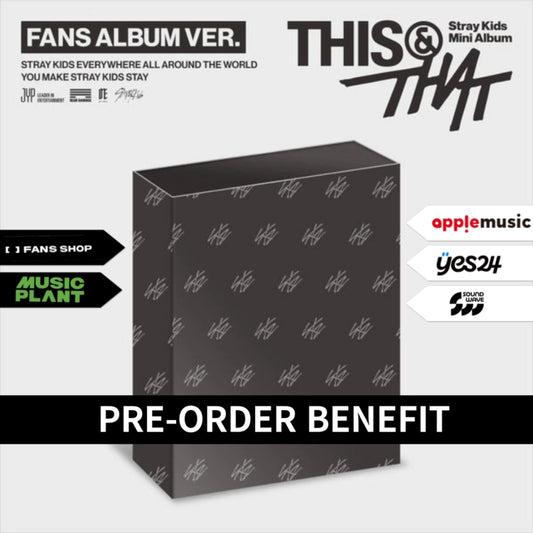 (POB) Stray Kids - THIS & THAT (FANS ALBUM Ver.)