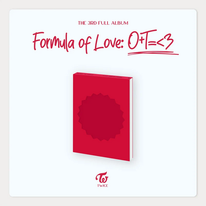 TWICE - FORMULA OF LOVE : O+T=<3 [ENTREGA INMEDIATA]