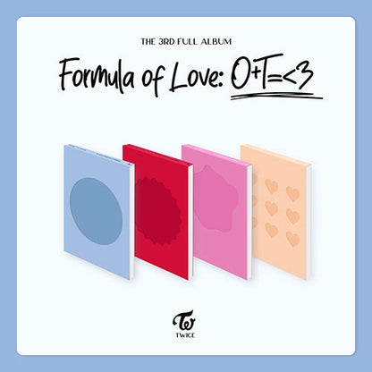 TWICE - FORMULA OF LOVE : O+T=<3 [ENTREGA INMEDIATA]