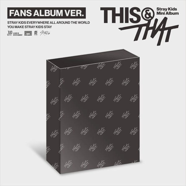 (PRE-ORDEN) Stray Kids - THIS & THAT (FANS ALBUM Ver.)