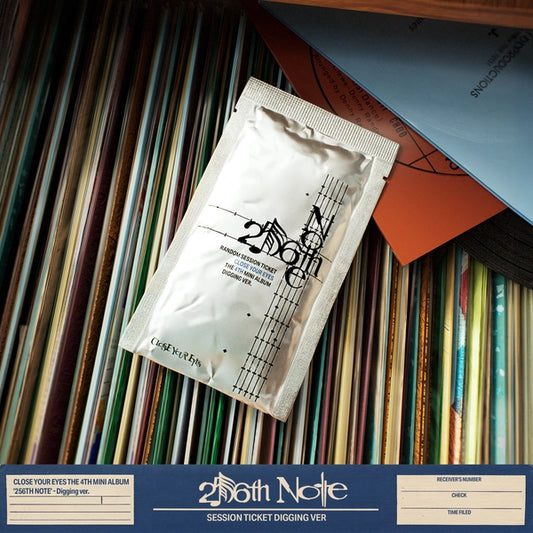 (PRE-ORDEN) CLOSE YOUR EYES - 256th Note (Digging Ver.)