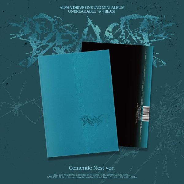 (PRE-ORDEN) ALPHA DRIVE ONE - UNBREAKABLE : 少年BEAST [Cementic Nest Ver.]