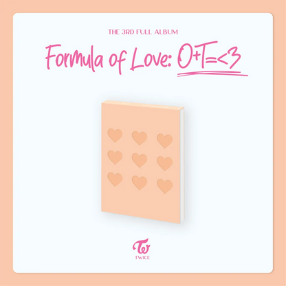 TWICE - FORMULA OF LOVE : O+T=<3 [ENTREGA INMEDIATA]