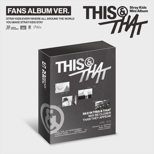 Stray Kids - THIS & THAT (FANS ALBUM Ver.)