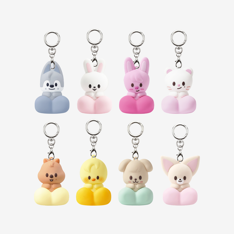 (PRE-ORDEN) Stray Kids - (RUN IT SEOUL) SKZOO SECRET CLICKER KEYRING (Random)