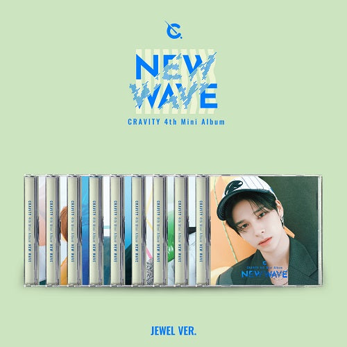 CRAVITY – NEW WAVE [Jewel Ver. – Woobin Cover] (ENTREGA INMEDIATA)