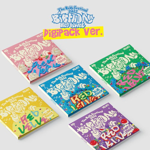 RED VELVET – The ReVe Festival 2022 – Birthday [Digipack Ver. - Joy Cover] (ENTREGA INMEDIATA)