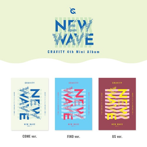 CRAVITY – NEW WAVE [US Ver.] (ENTREGA INMEDIATA)